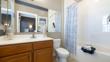 Brompton House founders collection bathroom with soaking tub